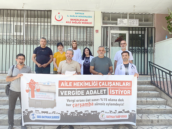 VERGİDE ADALET EYLEMLERİ 19 HAFTADIR SÜRÜYOR