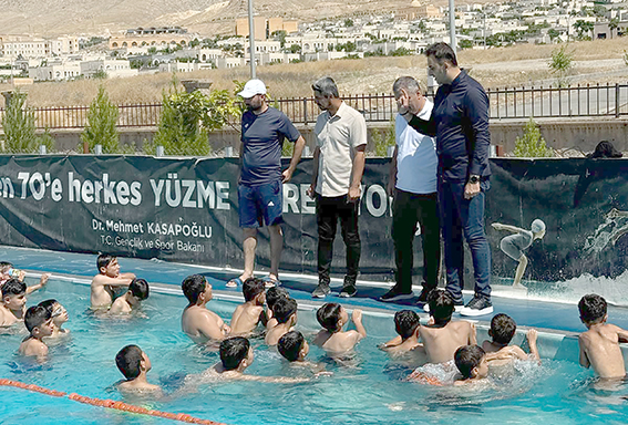 “YÜZME BİLMEYEN ÇOCUK KALMASIN”