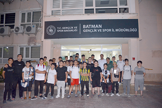 21. KAMP KAFİLESİ MERSİN’E UĞURLANDI