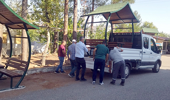 29 ADET KAMELYA HİZMETE HAZIR