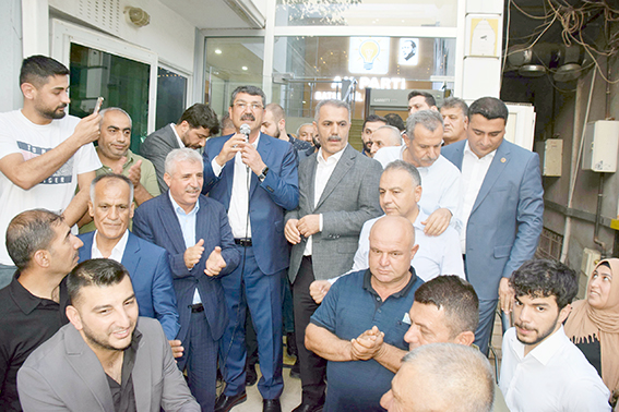 İL BAŞKANI ŞANSİ “DAVAYI EN GÜZEL YERLERE GETİRECEĞİZ”