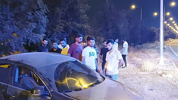 BATMAN-SİLVAN YOLUNDA KAZA: 4 YARALI