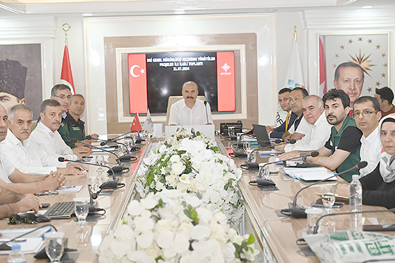 DSİ’NİN PROJELERİ GÖRÜŞÜLDÜ