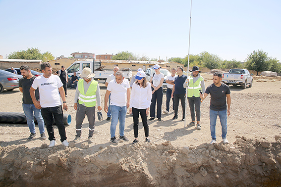 EŞ BAŞKANLAR ÇALIŞMA SAHALARINDA