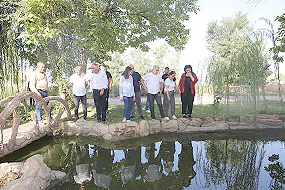 EŞ BAŞKANLAR “KİŞİ BAŞINA DÜŞEN YEŞİL ALAN MİKTARINI ARTIRIYORUZ”