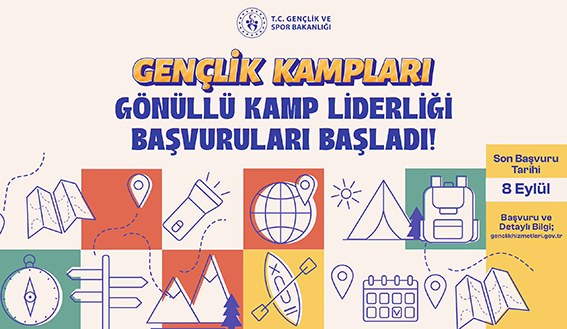HAYDİ GENÇLER, GÖNÜLLÜ KAMP LİDERİ OLMAYA