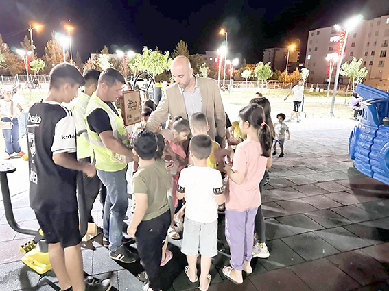 “HEDEFİMİZ; HER MAHALLEYE BİR PARK”