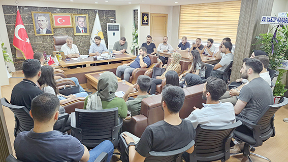 İL BAŞKANI ŞANSİ, İLK HAFTASINI VATANDAŞLARLA GEÇİRDİ