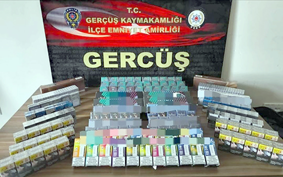 KAÇAK SİGARA OPERASYONU: 2790 PAKET ELE GEÇİRİLDİ