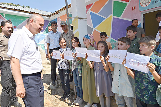 KÖY STATÜSÜNE KAVUŞAN KÖYLERE ZİYARET