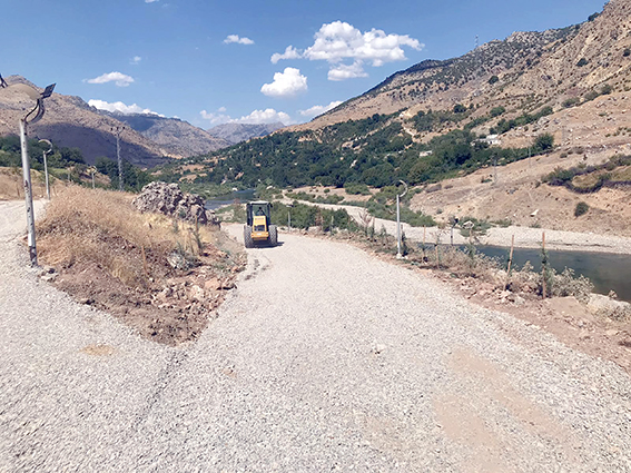KOZLUK’TA ÇALIŞMALAR DEVAM EDİYOR