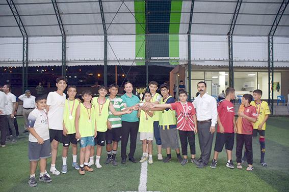 KUR’AN KURSU FUTBOL TURNUVASINDA FİNAL HEYECANI YAŞANDI