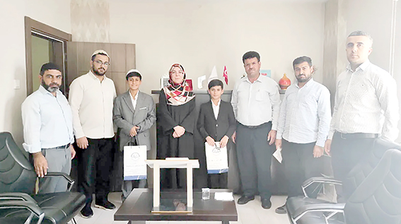 KUR’AN KURSU ÖĞRENCİLERİ YARIŞTI