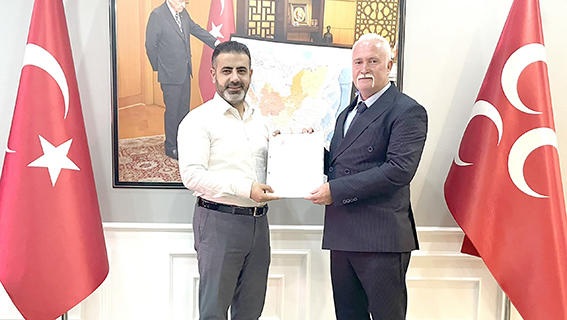 MHP GERCÜŞ İLÇE BAŞKANLIĞINA ATAMA