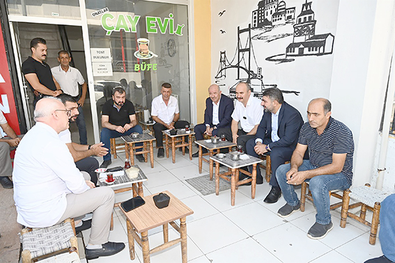 PINARBAŞI ESNAFINI DİNLEDİ