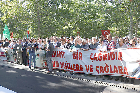 RAMANLI “GAZZE’NİN KURTULUŞUNA ŞAHİT OLMAK İSTİYORUZ”