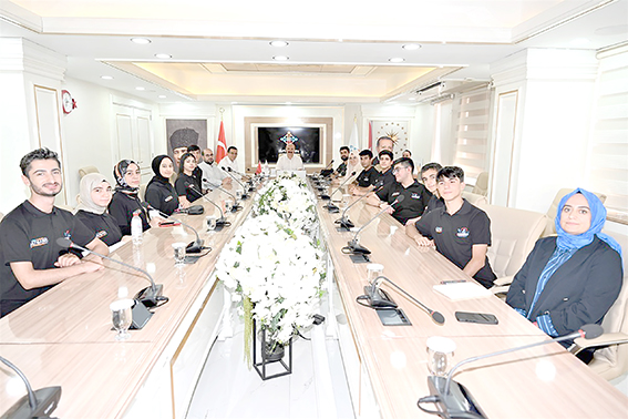 TEKNOFEST FİNALİST TAKIMLARINI AĞIRLADI