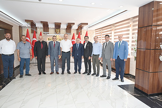 TÜRK BÜRO-SEN HEYETİNDEN VALİ CANALP’ ZİYARET