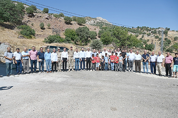 KÖY STATÜSÜNE KAVUŞAN OKÇULAR’A ZİYARET