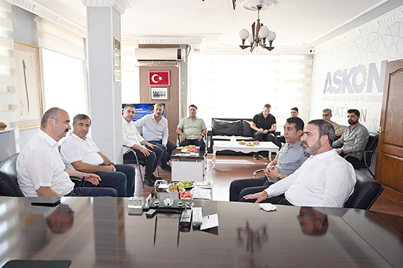 VALİ CANALP’TAN ASKON’A ZİYARET