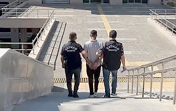 12 SUÇ KAYDI OLAN ŞAHIS YAKALANDI