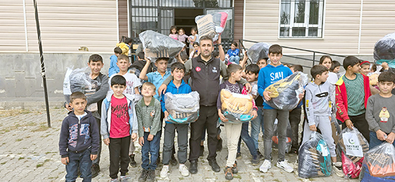 2500 ÖĞRENCİYE 5 BİN TL’LİK EĞİTİM KIŞLIK SETİ