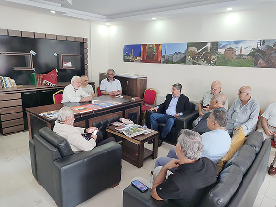 EKMEN, SİİRTLİLER DERNEĞİNİ ZİYARET ETTİ