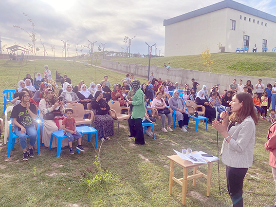 EŞ BAŞKAN SÖNÜK, KADIN HAKLARINI ANLATTI