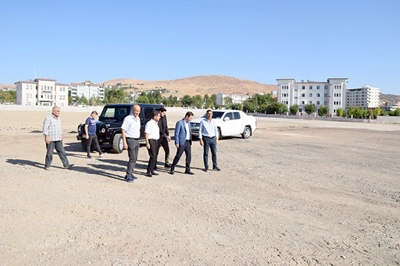 FESTİVAL ALANI İNCELENDİ