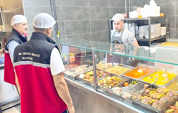 GIDA DENETİMLERİ DEVAM EDİYOR