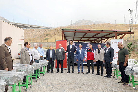 HASANKEYF’TE ÜZÜM ÜRETİMİNE BÜYÜK DESTEK