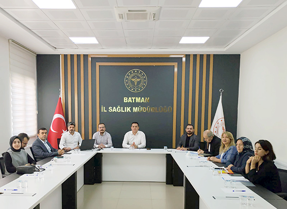İLÇE MÜDÜRLERİYLE ‘SAĞLIK’ TOPLANTISI