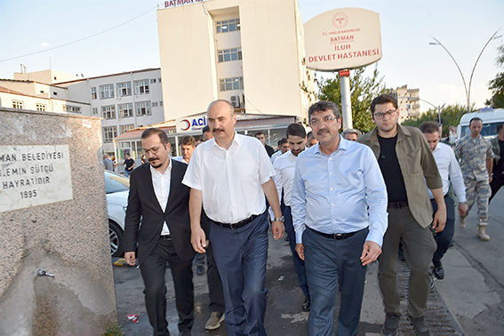 İLUH DEVLET HASTANESİ İNCELENDİ