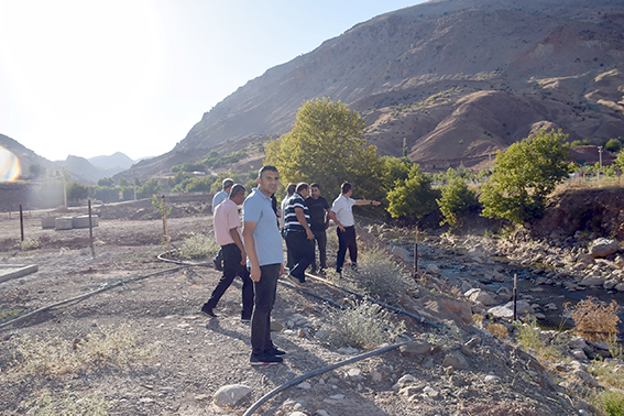 ISLAH ÇALIŞMALARI YERİNDE İNCELENDİ