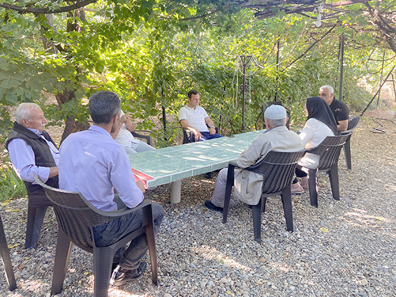 KAYMAKAM GÜNGÖR’DEN ŞEHİT BABASINA ZİYARET