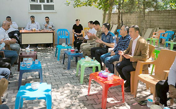 KAYMAKAM GÜNGÖR’DEN TAZİYE ZİYARETİ