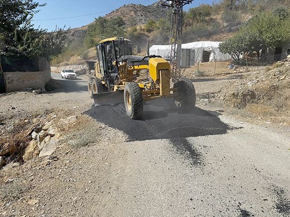 KÖYLERDEKİ ÇALIŞMALAR HIZ KESMEDEN DEVAM EDİYOR