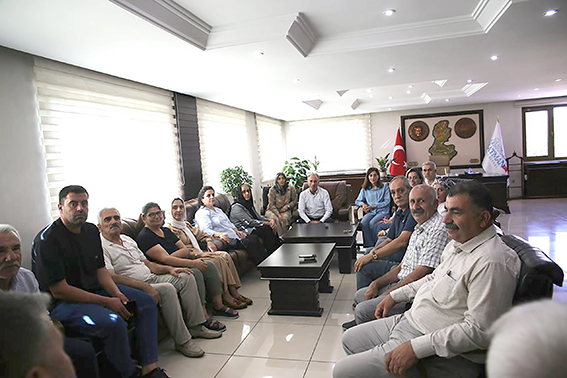 MECLİS GRUBU’NDAN BELEDİYE’YE ZİYARET