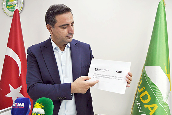 RAMANLI “HÜDA PAR’A SALDIRININ MERKEZİ SİYONİST İŞGAL REJİMİDİR”