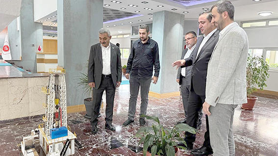 RAMANLI’DAN TPAO BÖLGE MÜDÜRÜ KARATAŞ’A ZİYARET