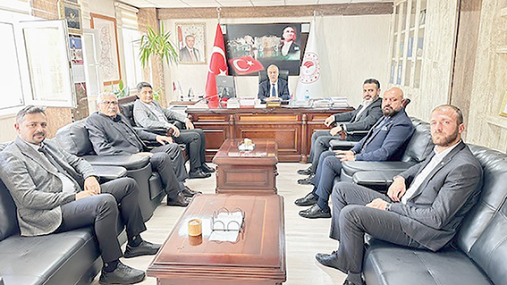 TARIM İL MÜDÜRÜNE ZİYARET