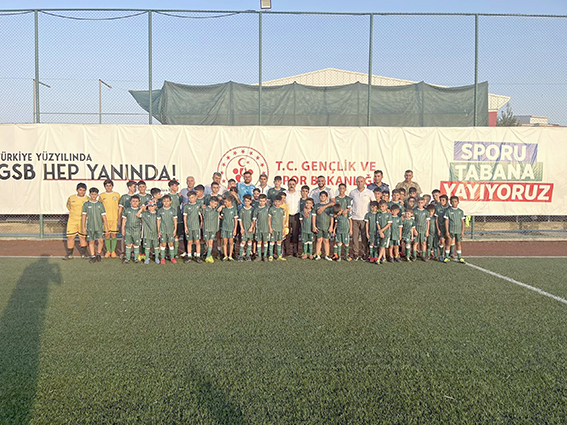 YAZ SPOR OKULU KAPANIŞ TÖRENİ DÜZENLENDİ