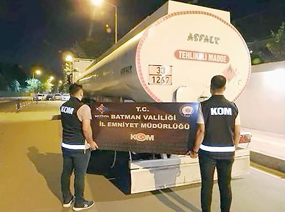 26 BİN LİTRE KAÇAK YAKIT ELE GEÇİRİLDİ