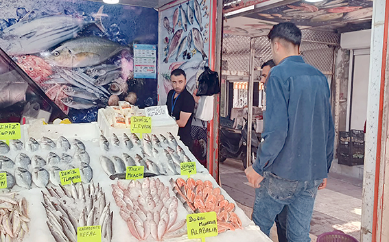 BALIKÇI TEZGÂHLARINDA FİYAT ETİKETİ DENETİMİ YAPILDI