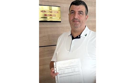 ÇİFTÇİ, MAZBATASINI ALDI