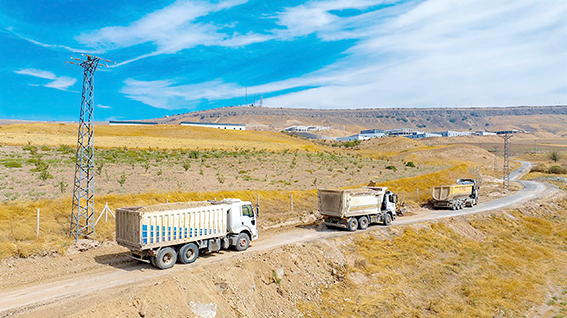 DANALI VE AYRANCI YOLU GENİŞLETİLDİ