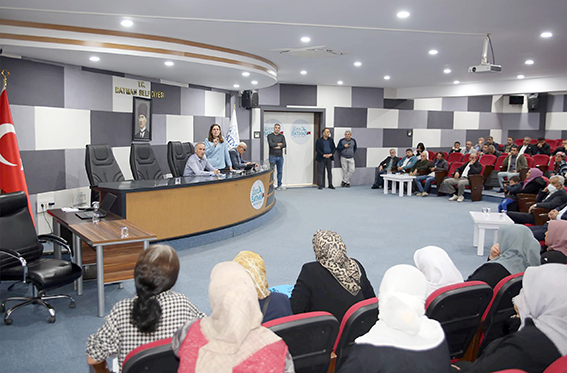 EŞ BAŞKANLAR ÇALIŞMALAR HAKKINDA BİLGİ VERDİ