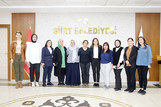 SİİRT BELEDİYESİNE ZİYARET