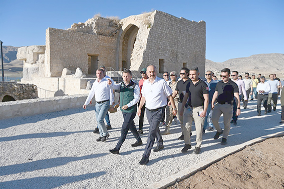 HASANKEYF KALESİ TURİZME HAZIRLANIYOR