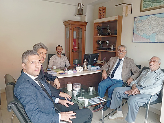 KURUM AMİRLERİNDEN SAHA ZİYARETİ